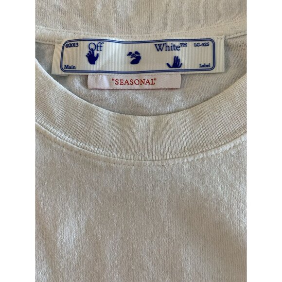 Off-White Caravaggio Crowning Skate T Shirt 2013 Men’s Large Virgil Abloh - Picture 4 of 16